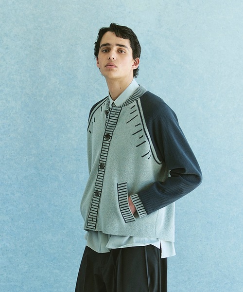Gravity knit stajan cardigan — вязаный кардиган (брендовый стиль)