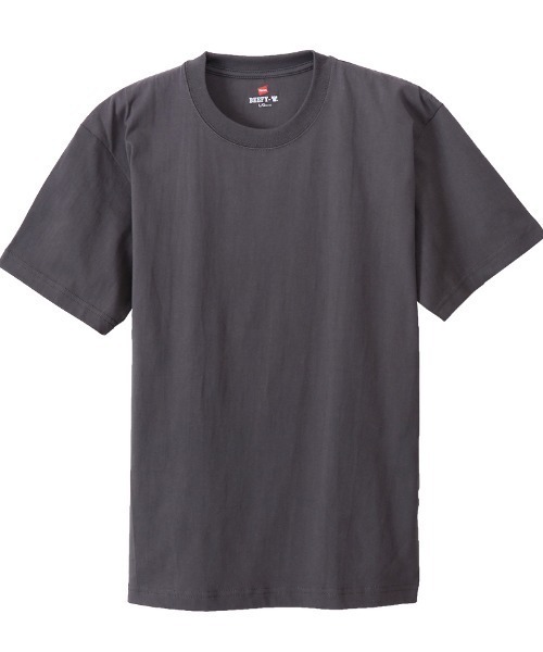 HANES BEEFY-T H5180 — поло‑футболка с коротким рукавом, без швов, Pack Tee