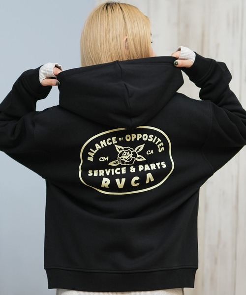 RVCA / Lurka COURT ZIP HOODIE — парка BF044-015