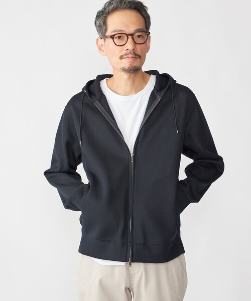 SHIPS: быстросохнущая/воздухопроницаемая Mesh Double Knit джемпер‑парка