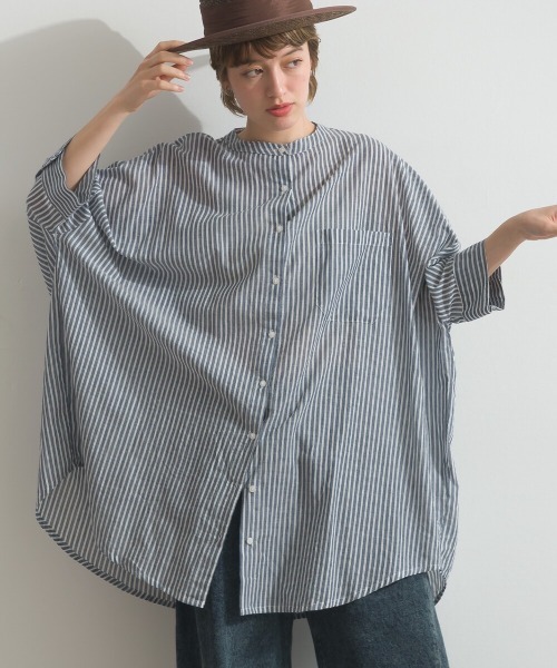 Коттон‑кэмп толстовка с аппликацией, стрейч бэк — Braggar Blouse