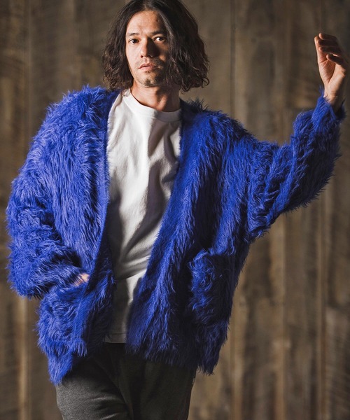 mcg3773 — кардиган без пуговиц Feather yarn (17‑105‑gla‑ce)