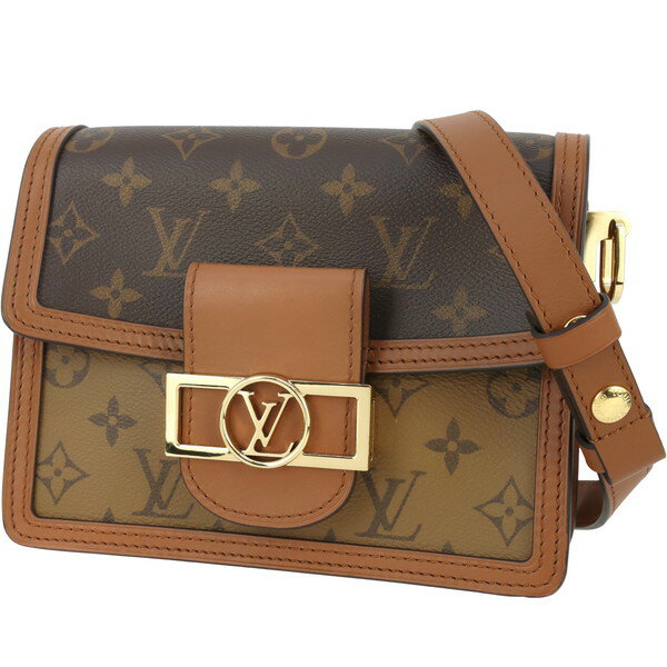 Louis Vuitton Dauphine Mini Monogram Reverse Brown 2-way сумка