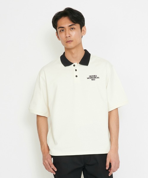 Dickies — футболка‑поло с коротким рукавом, модель Heavy Gear