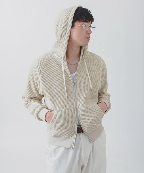 White Line — Waffle Double Zip Parka / короткая джиппарка