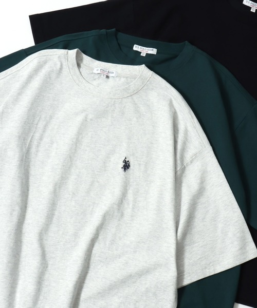 U.S. POLO ASSN. фирменная футболка‑полоска с нашивкой, поло с коротким рукавом, редизайн, мужская