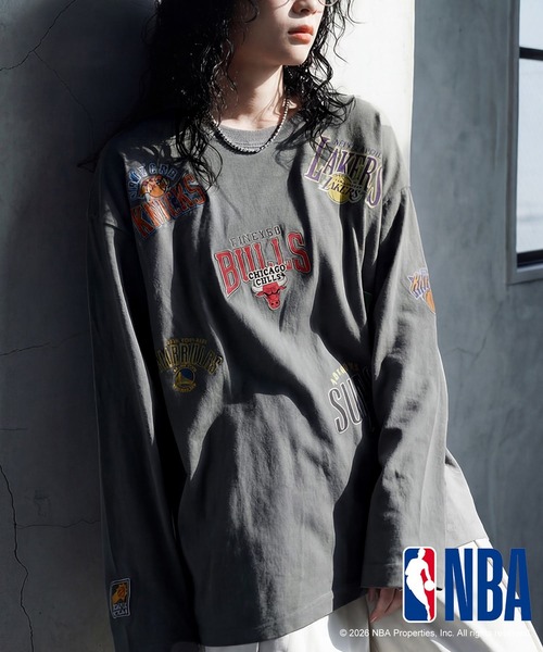 Официальная NBA футболка с логотипом, длинная футболка