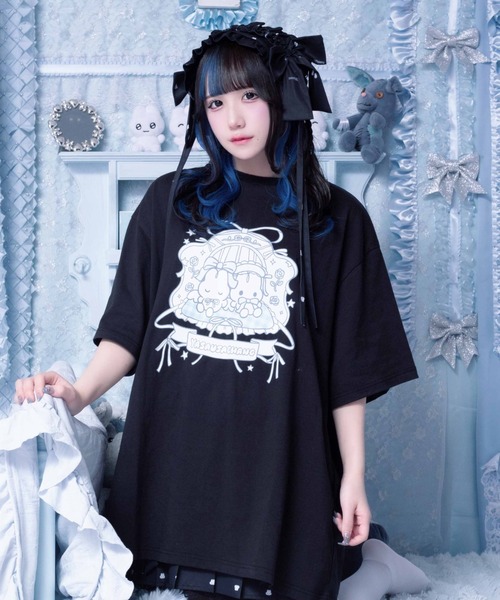 Whinny × Yasausachan — футболка «Yasausachan Oyasumi» (короткий рукав)