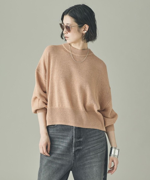 Curensology Linette type yarn knit pullover / трикотажный свитшот