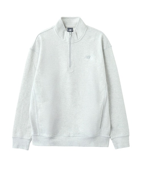 NEW BALANCE Athletics FLEECE HALF ZIP MT43501 флис‑худи с молнией до груди