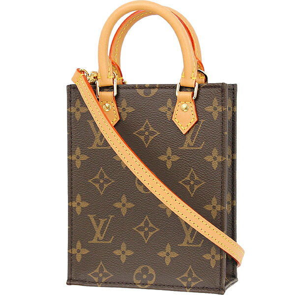 Louis Vuitton Petite Sac Plat Monogram мини-сумка через плечо, монограмма