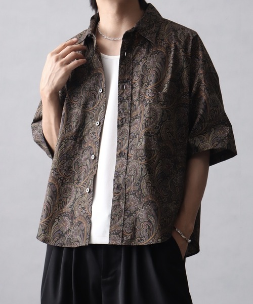 MADE IN JAPAN пэйлз‑ли круглая футболка Cropd Harf Sleeve