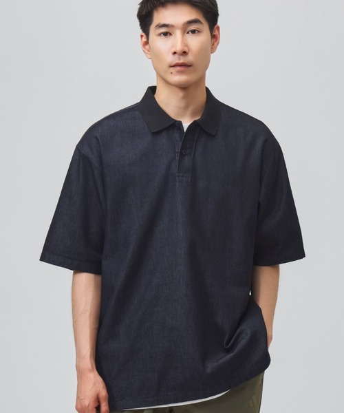 adidas свободная футболка Cur Filling Denim Oversize с коротким рукавом, лимитированная коллекция