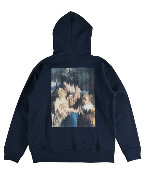 Sync. [KOSUKE KAWAMURA] PULLOVER HOODIE "FAMILY PORTRAIT" — худи‑пуловер