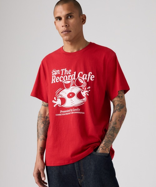Levi's Shortsleeve Live Relax T‑shirt — футболка с логотипом Levi's