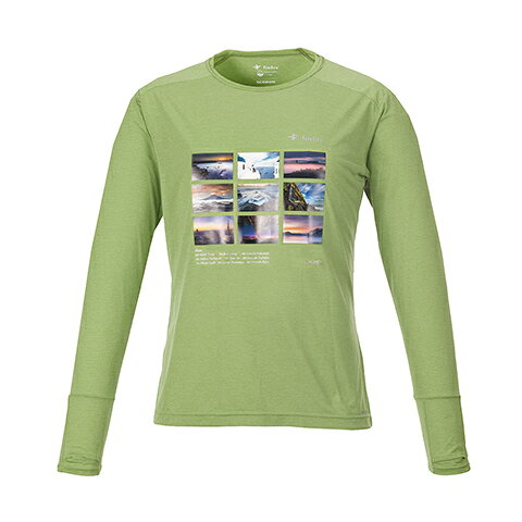 KANI оригинальная длинная футболка T-shirt Light Green M