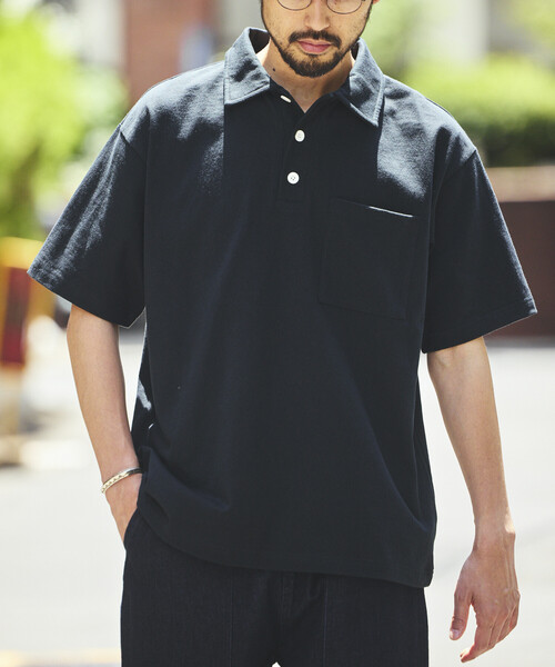 HEAVY WEIGHT/Heavyweight Shortsleeve Crew Polo/T‑shirt/10.5オンス