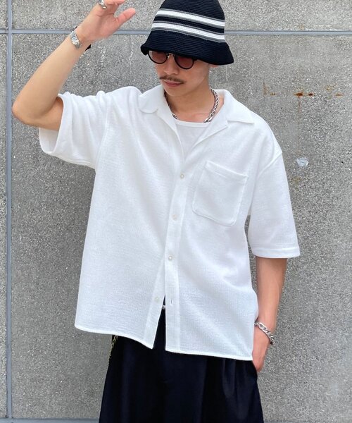 Harf sleeve messy футболка