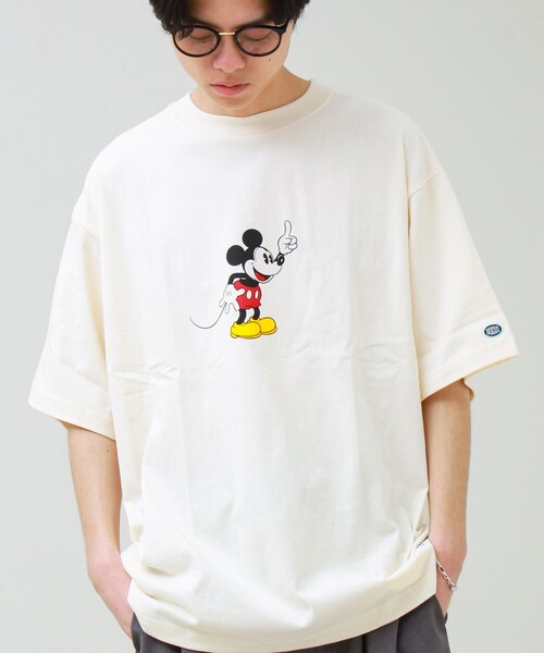 DISCUS Disney Mickey Print T‑shirt — футболка с Микки