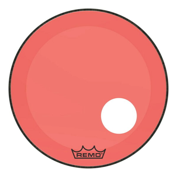 REMO Powerstroke P3 для малого барабана 22" Colortone #RD (Red) P3-322B-OH