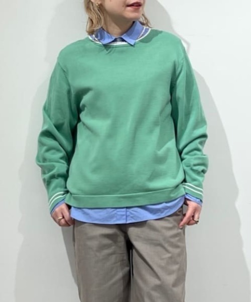 Вощёная смесь Oganic cotton pull‑over — пуловер с принтом