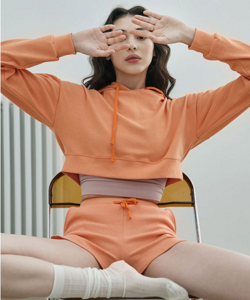 OALDEY Cloppd Fudi DEVI-T0099 — овершейп футболка (ориндж)