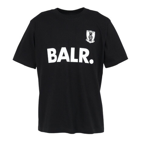 Футболка BALR.×浦和, короткий рукав, JL-BR-RED-2501 черная