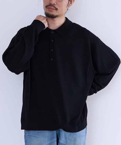 crepuscule L/S Polo (2601-013) — поло с длинным рукавом
