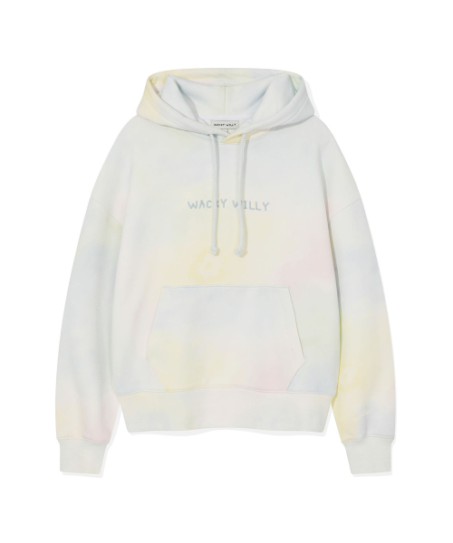 Wimns blend large graphic semi‑overfit forward parker pattern — толстовка‑парка с большим принтом
