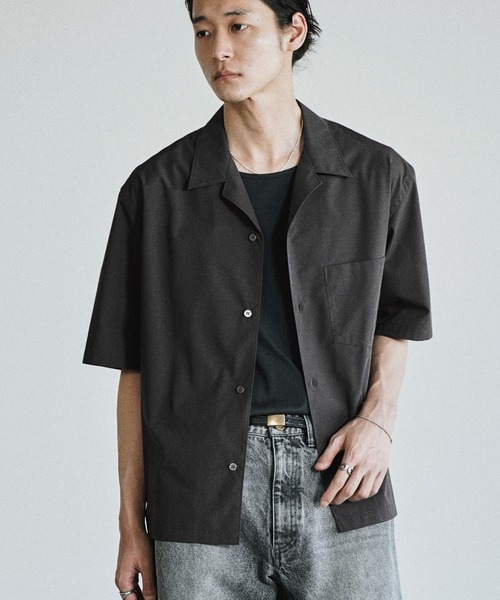 Micro Span Cropped H/S Shirt — укороченная рубашка с коротким рукавом