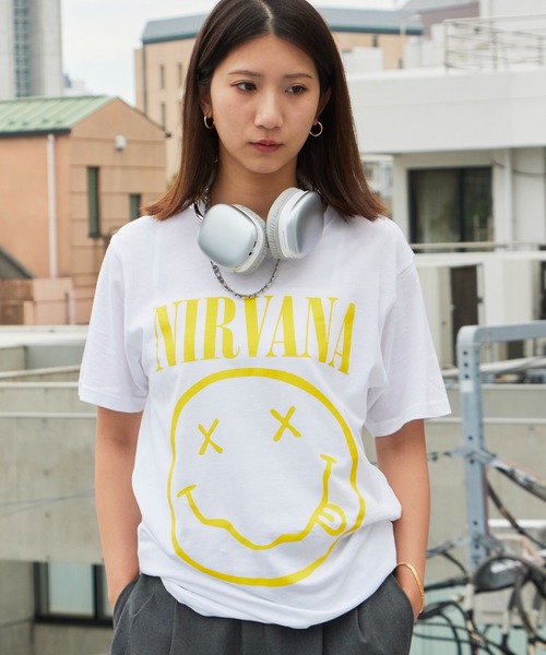 Nirvana Yellow Happy Face Unisex Black T-Shirt 2026 летняя коллекция