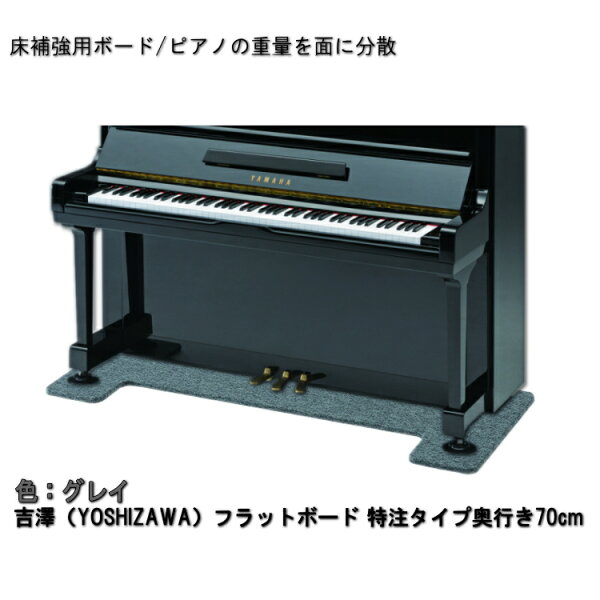 Yoshizawa Flat Board FB Grey/Piano Under Panel — уплотнительная доска для фортепиано (ширина: 70 см) — снято с производства продавцом