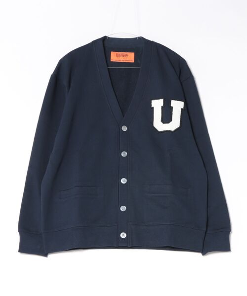 72 — (it) UNIVERSAL OVERALL U/LOGO ST CARDIGAN — кардиган с логотипом U