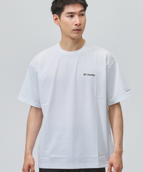 Columbia кордовое бейсболка-версия с принтом T-shirt