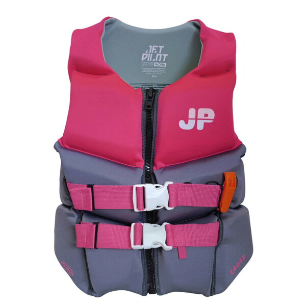 JETPILOT женский спасательный жилет Red/Charcoal CAUSE LADIES CGA NEO VEST (сертификация JCI #JA24207CGA)