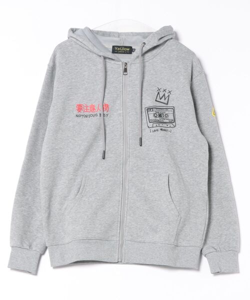 Y.e(J)ow NOTORIOUS ZIP парка — юбка‑карман на молнии
