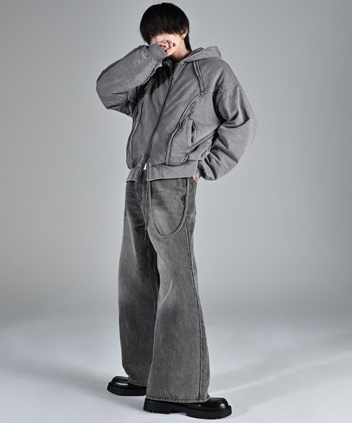 Padded Parker Short Blouson — короткий стеганый парка‑блузон