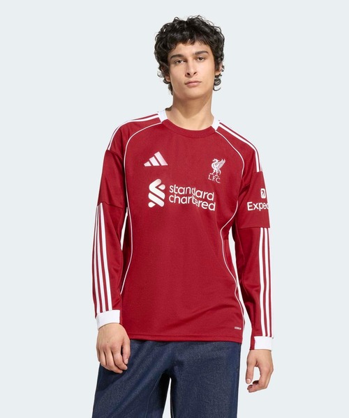 Рибапл FC 25/26 — длинный рукав домашняя игровая джерси / adidas