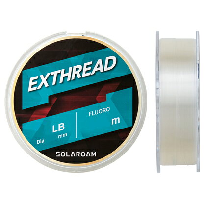 Toray Solarom Exred 150m Natural леска 150 м (9 фунтов / 2,25 кг), флюоруглеродная нить TORAY