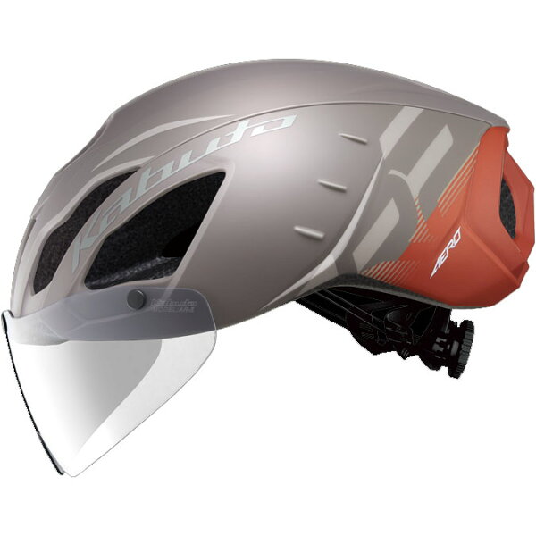 OGK KABUTO AERO R2 аэродинамический шлем R2 (AERO‑R2) G‑1 матовый коричневый