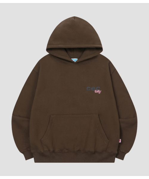 CEC GALLERY HOODIE (BROWN) — худи CEC GALLERY коричневый