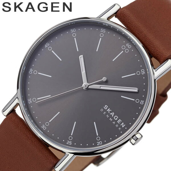 Наручные часы SKAGEN, унисекс, серебристые, SKW6578 [популярные, стильные, скандинавский минимализм, круглые, аналоговый, прочные, повседневные]