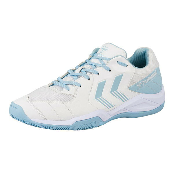 Hummel Håndbold HAS8045 1067 — индийский шузстар 6, бело×светло-голубой 26.0 см [Hummel Handball Shoes]