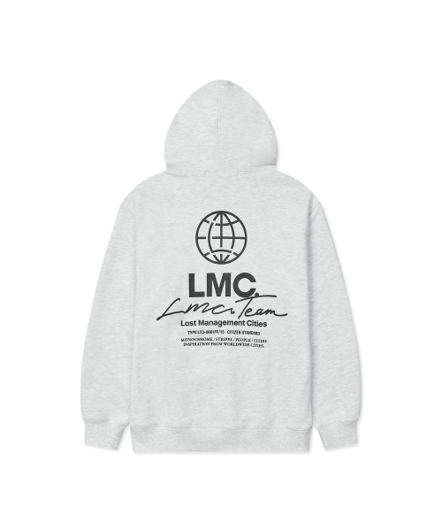 SIGNATURE COMBO HOODIE — худи, светло-серый меланж