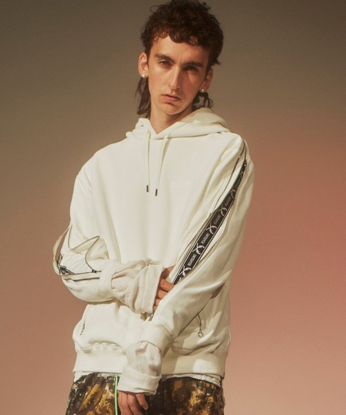 Drape Terry Pull Over — толстовка из трикотажа с драпировкой