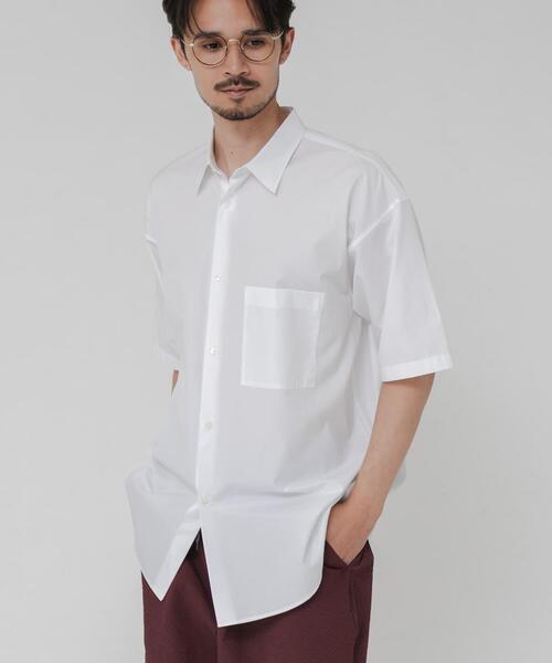 THOMAS MASON короткая рубашка с коротким рукавом — overshirt/short-sleeve over shirt