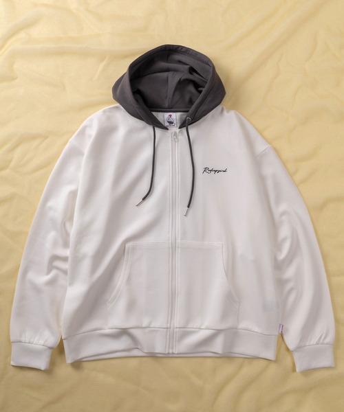 RCG 70 — Danball Knit back print джиппер, черно‑красный, принт «капот»