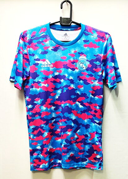 adidas 2021-22 GR4309-PKT BQ382 — футбольная форма мадридского предматчевая тренировочная футболка
