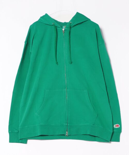 (ST) FRUIT OF THE LOOM — zip up Parker (с капюшоном) окрашенный товар