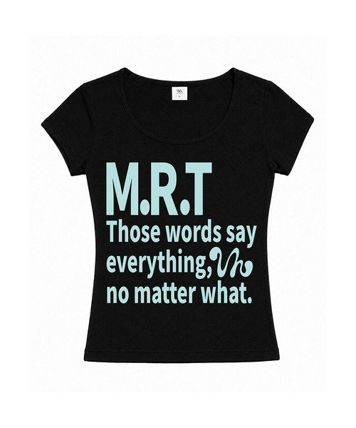 MRT Bibid U-nek slim fit футболка с коротким рукавом